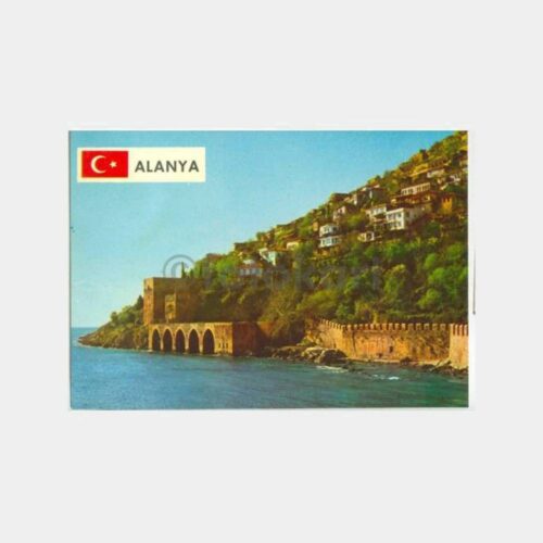 1970 Alanya Tersanesi Görünüş Kartpostal