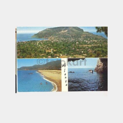 Alanya 3 Değişik Görünüş Kartpostal