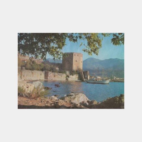 1966 Alanya Kalesi Konulu Resim