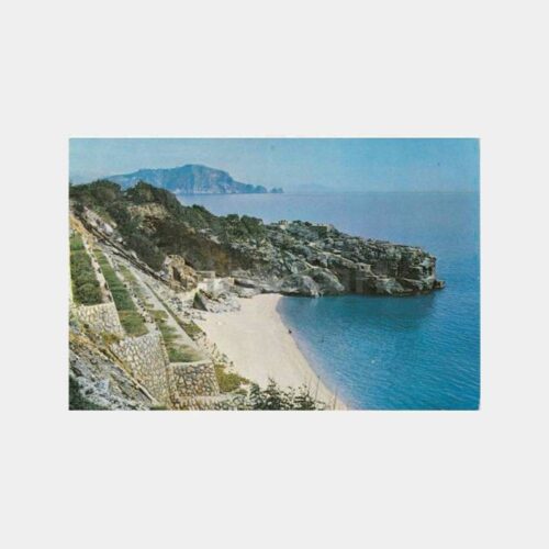 1980 Alanya Ulaş Emirgan Plajı Görünüş Kartpostal