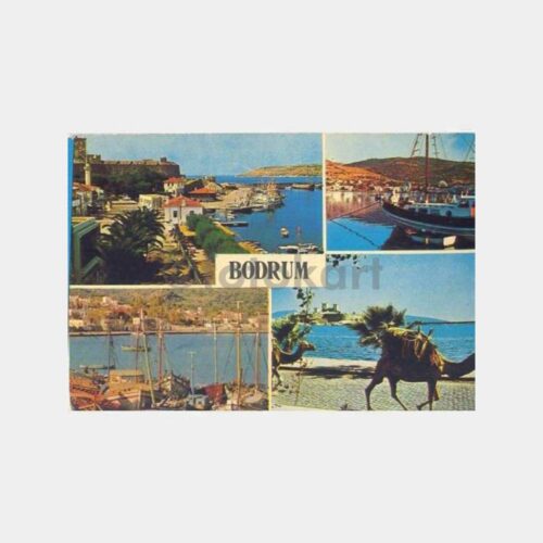 Alanya Kale Değişik Görünüş Kartpostal