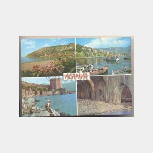 Alanya 4 Görünüş Kartpostal