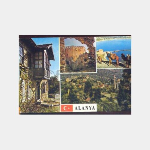 Alanya 4 Değişik Görünüş Kartpostal