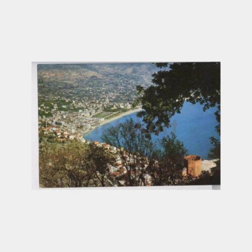 Alanya Havadan Görünüşü Kartpostal