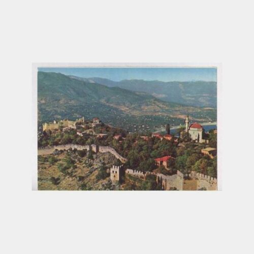 Alanya Kalesi Genel Görünüş Kartpostal
