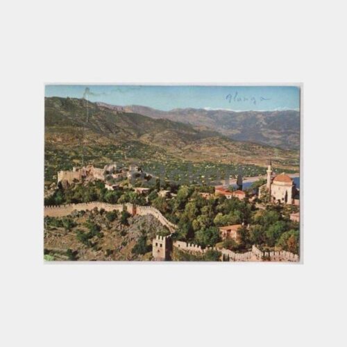 Alanya Kalesi Görünüş Kartpostal