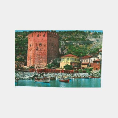Alanya Kalesi Görünüş Kartpostal