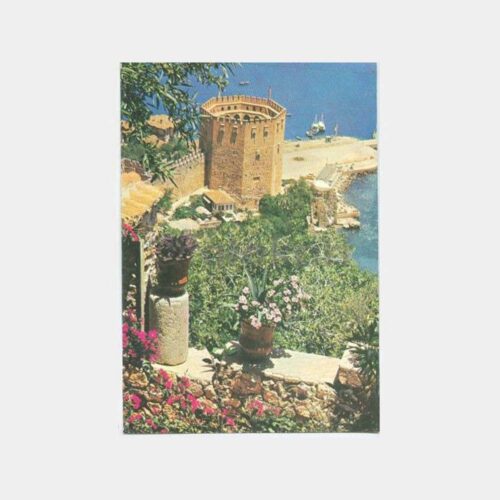Alanya Kalesi Görünüş Kartpostal