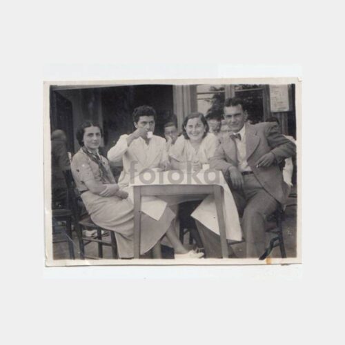 1938 Burgazada Aile Konulu 2 Adet Fotoğraf