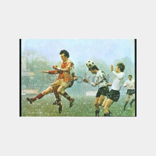 Alman Futbol Maçı Görünüş Kartpostal