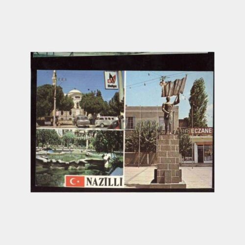 Nazilli Heykel Şifa Eczane Görünüş Kartpostal