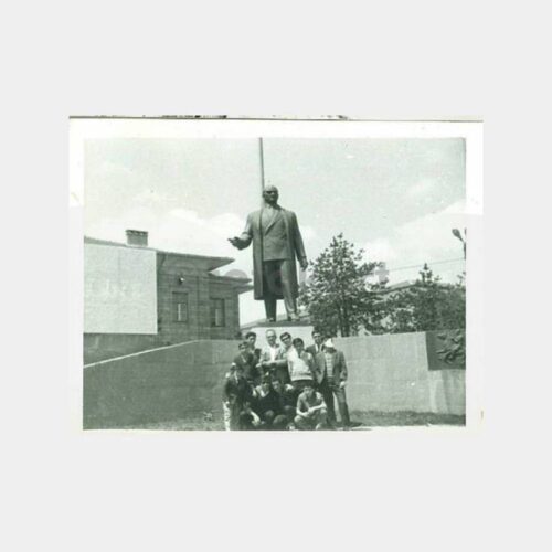 1970 Atatürk Heykeli Konulu Fotoğraf