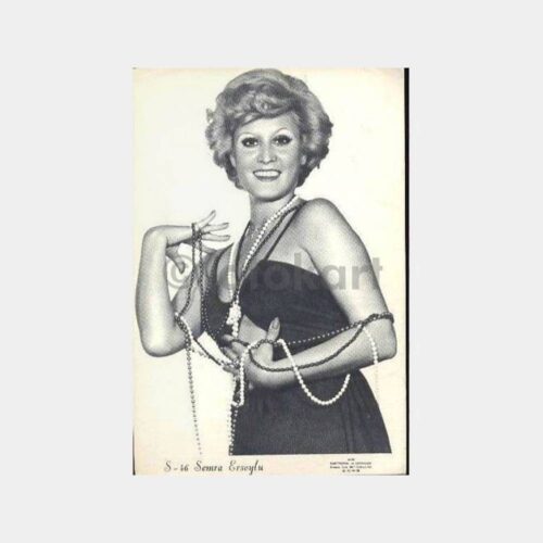 Semra Ersoylu - Türk Sanat Müziği Sanatçısı Kartpostal