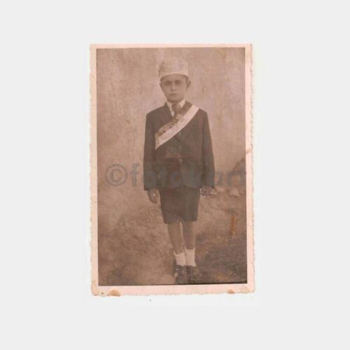1944 Sünnet Çocuğu Fotoğrafı