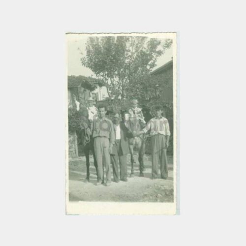 1965 At Üzerinde Sünnet Çocuk Konulu Fotoğraf
