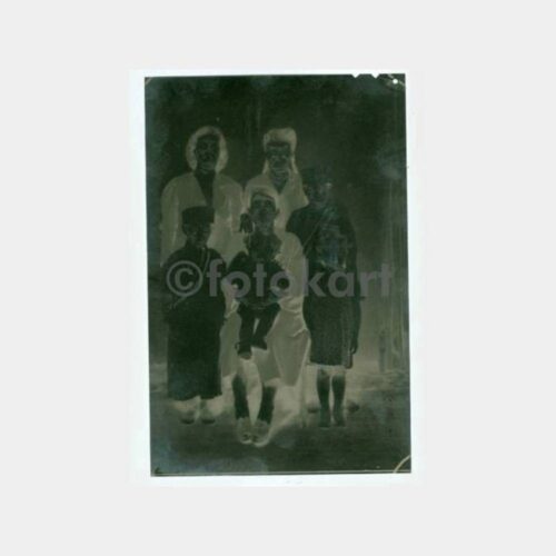 1940 Sünnet Çocukları Negatif Fotoğraf