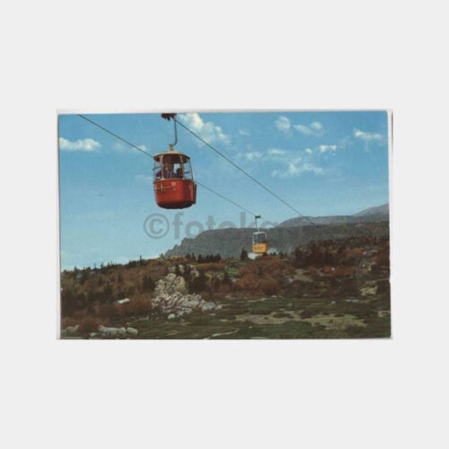 Bursa Uludağ Telesiyej Görünüş Kartpostal