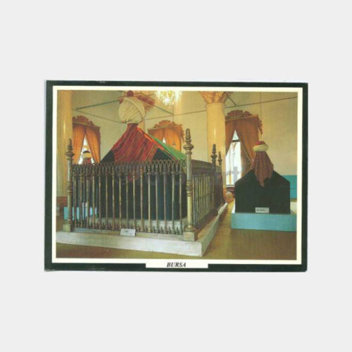 Bursa I. Murad Türbesi Konulu Kartpostal