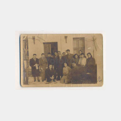 1957 Gazetecilik Enstitüsü Grup Fotoğrafı