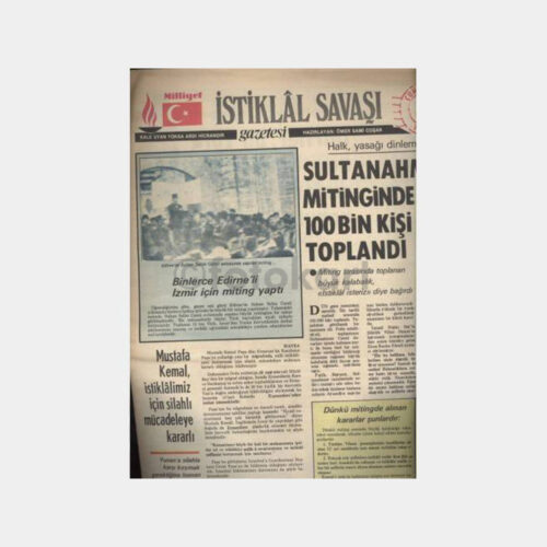 Milliyet - İstiklal Savaşı Gazetesi 31.05.1919