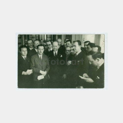 1944 Tanınmış Gazeteci Edebiyatçı Yazar Grup Fotoğraf