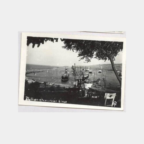 Trabzon Kale Park Liman Görünüş Tebrik Fotokart