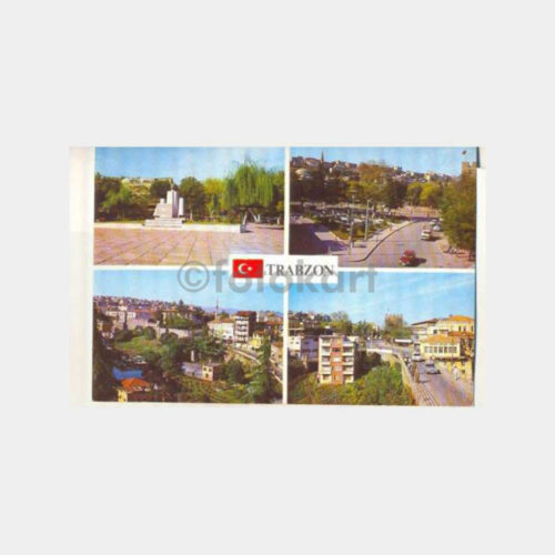 Trabzon 4 Değişik Görünüş Kartpostal