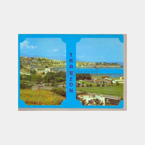 1977 Trabzon Liman Görünüş Kartpostal