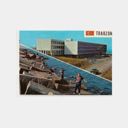 Trabzon Üniversite Görünüş Kartpostal