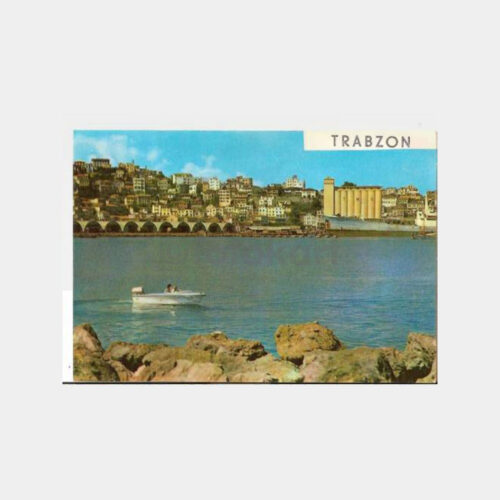 Trabzon Limandan Görünüş Kartpostal