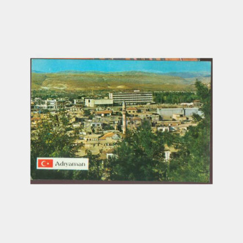 1973 Adıyaman Şehirden Görünüş Kartpostal