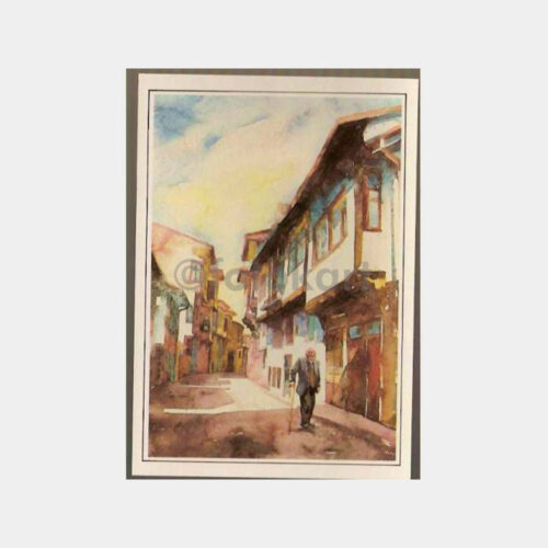 Anadolu Yaşamı Tablo Kartpostal