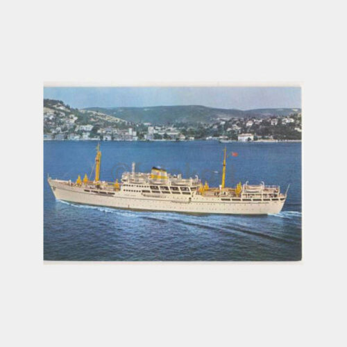 Denizyolları Marmara Vapuru Kartpostal