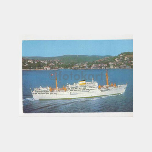 Denizyolları Ege Vapuru Kartpostal