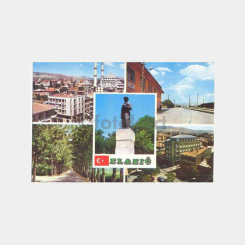 Elazığ Şehirden 5 Değişik Görünüş Kartpostal