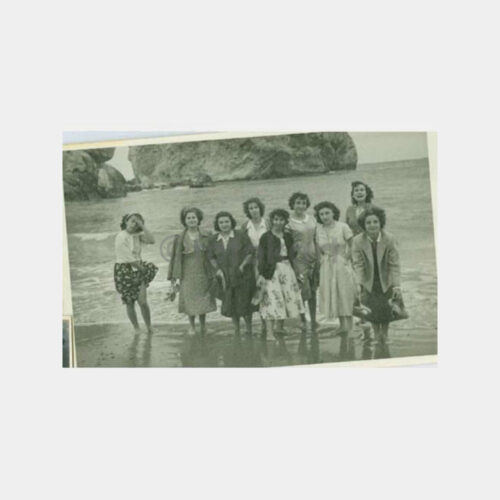 1950 Şile Gezisi Kadınlar Fotoğraf