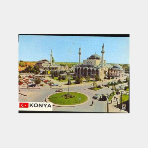 Konya Sultan Selim ve Mevlana Camii Kartpostal