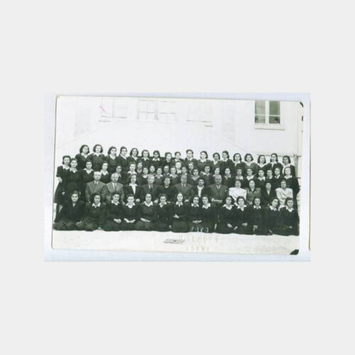 1940 Konya -Foto Behçet- Kız Lisesi Fotoğraf