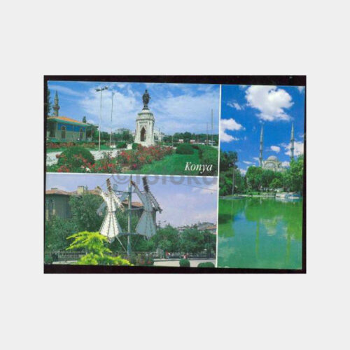Konya 3 Değişik Görünüş Kartpostal