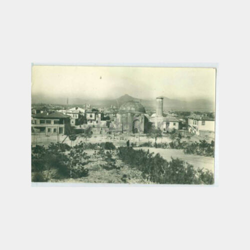 1945 Konya Medrese Emirgan Damgalı Kartpostal