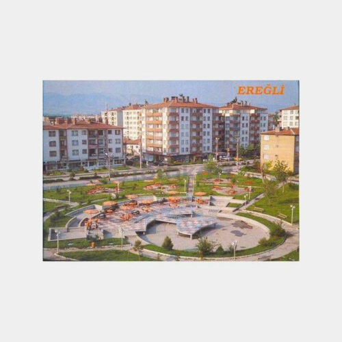 Konya Ereğli Yeni Park Görünüm Kartpostal