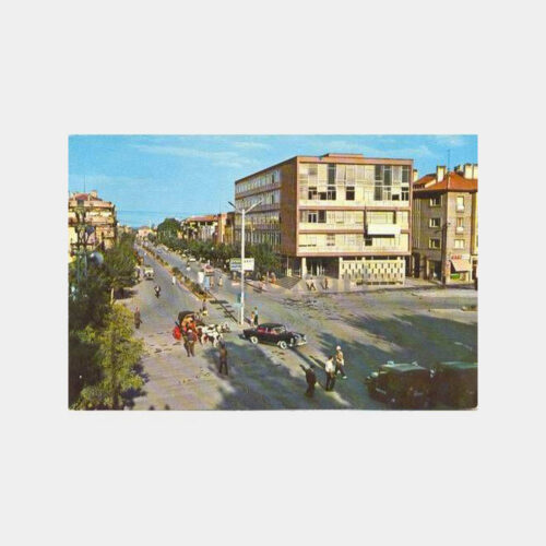 Konya Belediye Sarayı ve Meydan Kartpostal