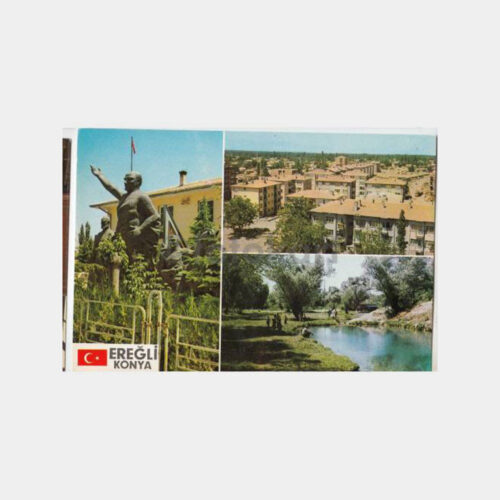 1975 Konya Ereğli Muhtelif Görünüş Kartpostal