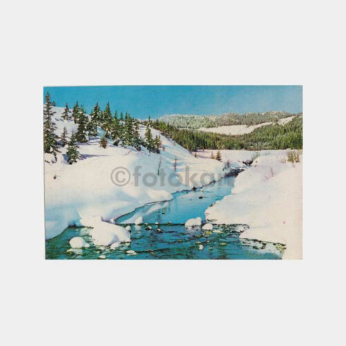 Konya Ermenek Balkusan Boğazı Görünüş Kartpostal