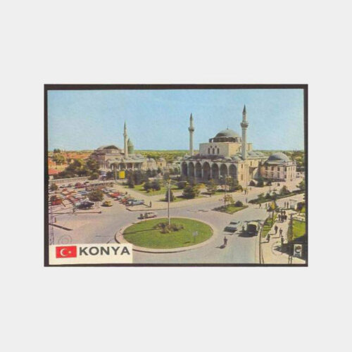 Konya Sultan Selim Camii ve Mevlana Kartpostal
