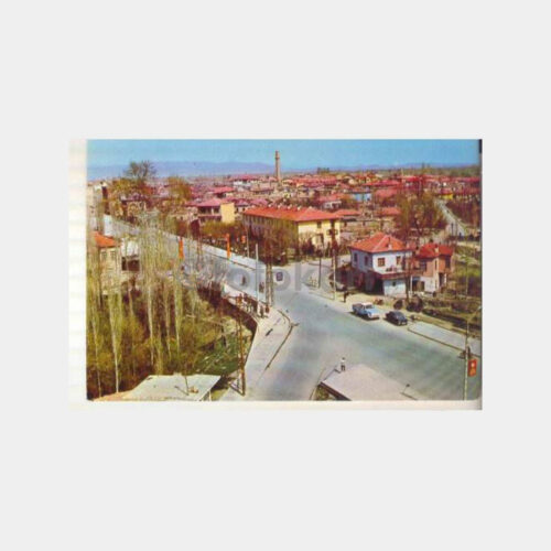 Konya Ereğli Şehirden Görünüş Kartpostal