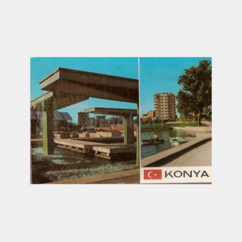 Konya Fuar Dede Bahçesi Görünüş Kartpostal