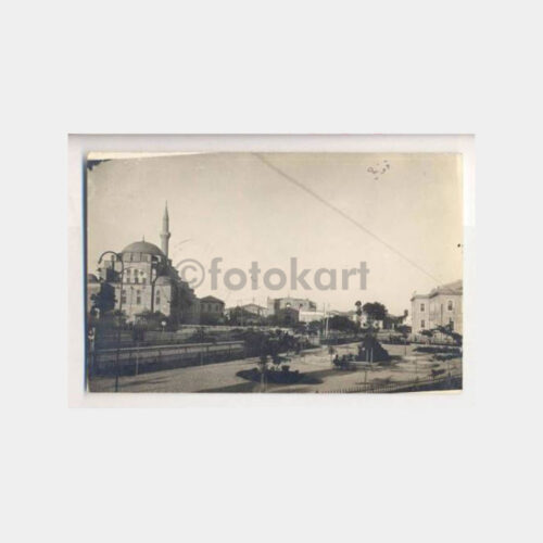1929 Konya Genel Görünüş Damgalı Fotokart