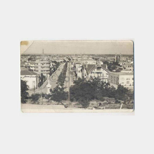 Konya Alaaddin Caddesi Genel Görünüş Kartpostal