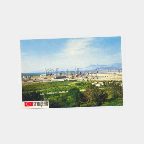 Konya Seydişehir Etibank Fabrika Kartpostal